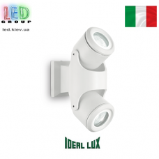Вуличний світильник/корпус Ideal Lux, настінний/стельовий, алюміній, IP44, білий, XENO AP2 BIANCO. Італія!